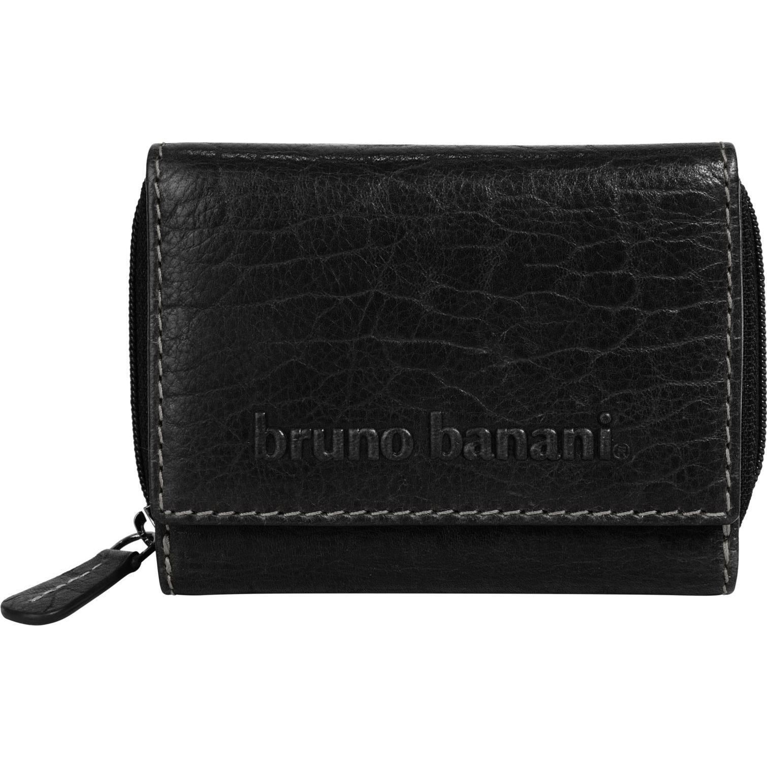 Bruno Banani, Portemonnaie, Geldbörse, Schwarz