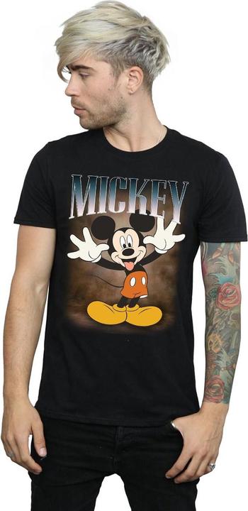 Actual product image Disney Mens Mickey Mouse Tongue Montage T-Shirt (3XL)