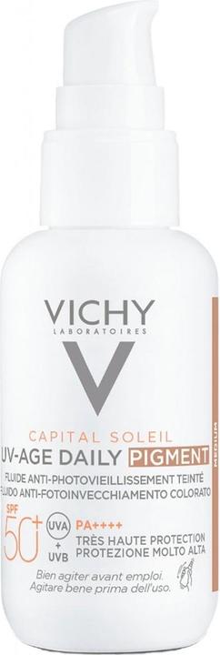 Actual product image Vichy Protective Tinted Facial Fluid SPF50+ Shade Medium (Sun cream face, SPF 50+, 40 ml)