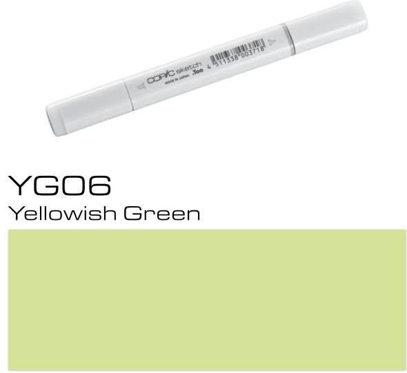 Image du produit Copic Sketch type YG - 06 (YG06 - Vert jaunâtre, 1 x)
