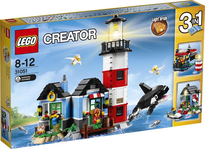 Produktbild LEGO Creator Leuchtturm-Insel (31051)