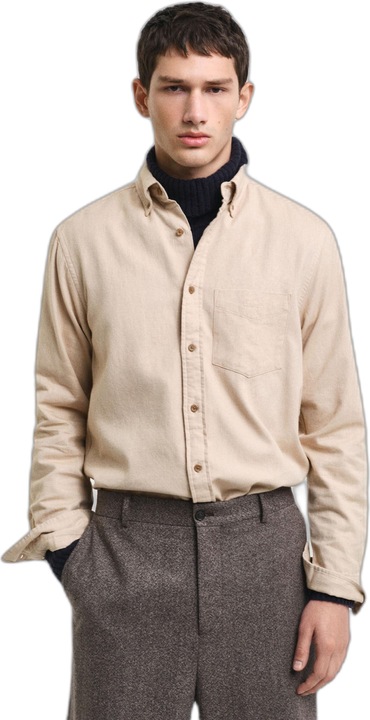 Produktbild GANT fanne-hemd herringbone (L)