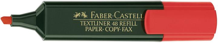 Faber-Castell Textmarker Textliner 48 (Rot, 5 mm, 1 x)