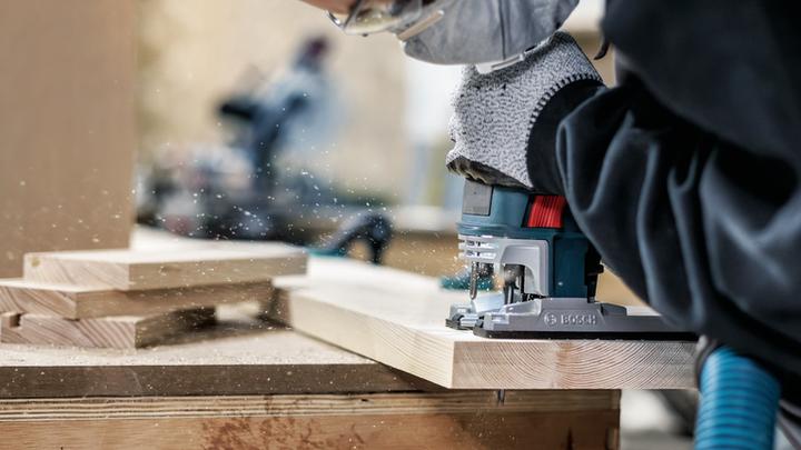 Image du produit Bosch Professional Zubehör Lame de scie sauteuse PRO Wood precise T144DP, 100 mm, 5 pcs.