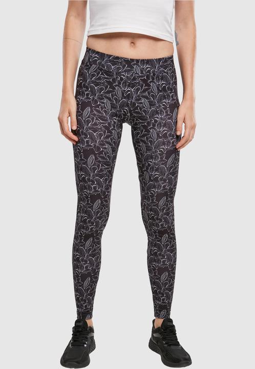 Actual product image Urban Classics Ladies AOP Leggings (XL)