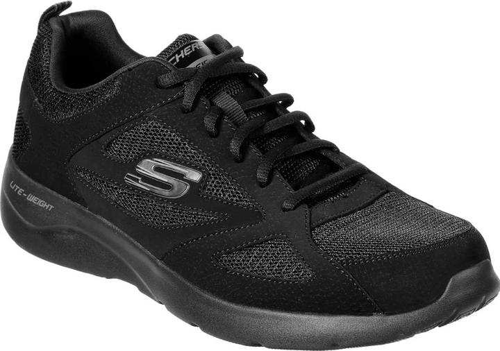 Actual product image Skechers Mens Dynamight 2.0 Action Leather Memory Foam Lace Up Trainers (40.5)