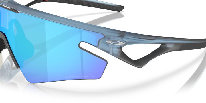 Actual product image Oakley Sphaera Slash - Radbrille (Matte Trans Stonewash, Prizm sapphire polarised, Prizm Sapphire Polarized)