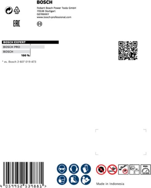 Produktbild Bosch Professional Zubehör EXPERT HardCeramic Diamanttrennscheiben, 85 x 22.23 x 1,6 x 7 mm