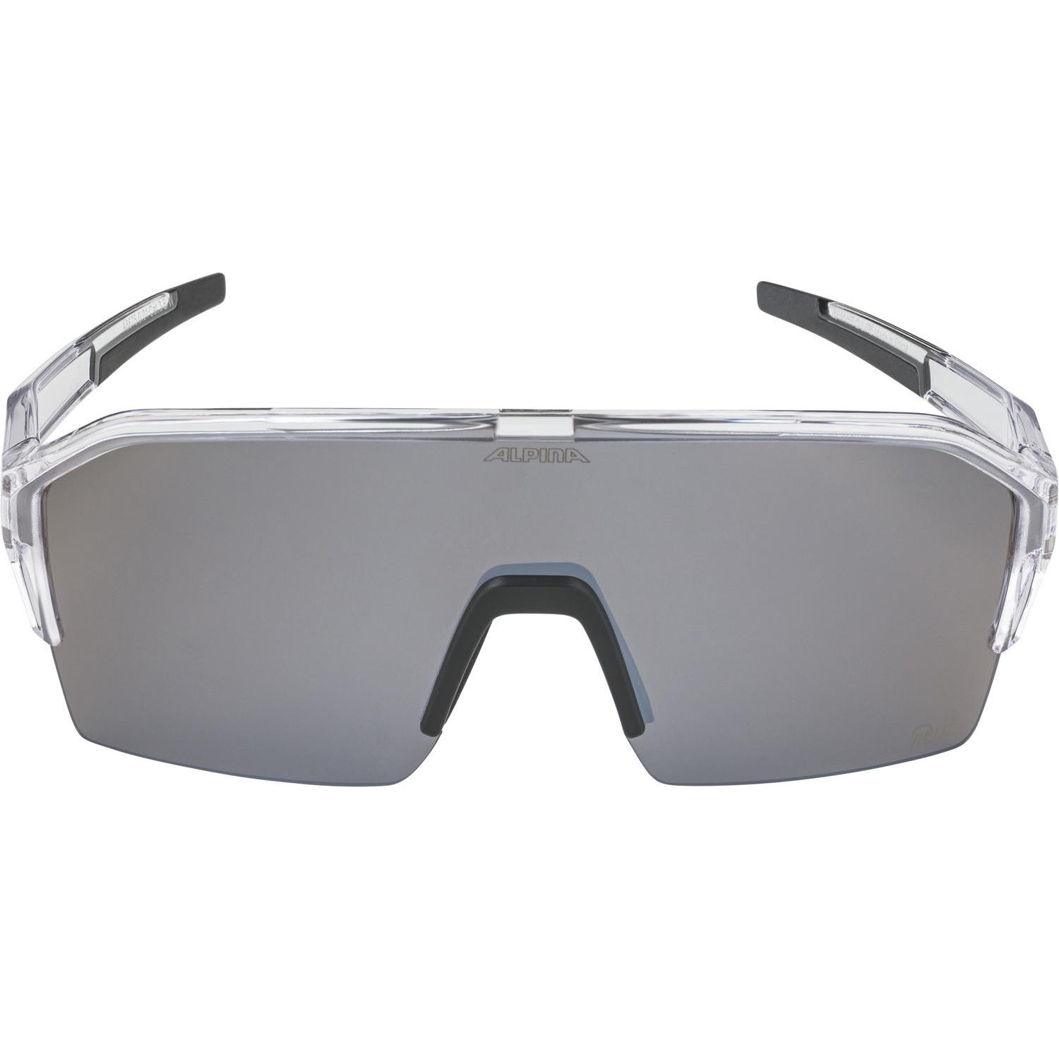 Thumbnail - ALPINA SPORTS, Unisex, Sportbrille, Ram HR Q-Lite (Transparent, Silver), Transparent