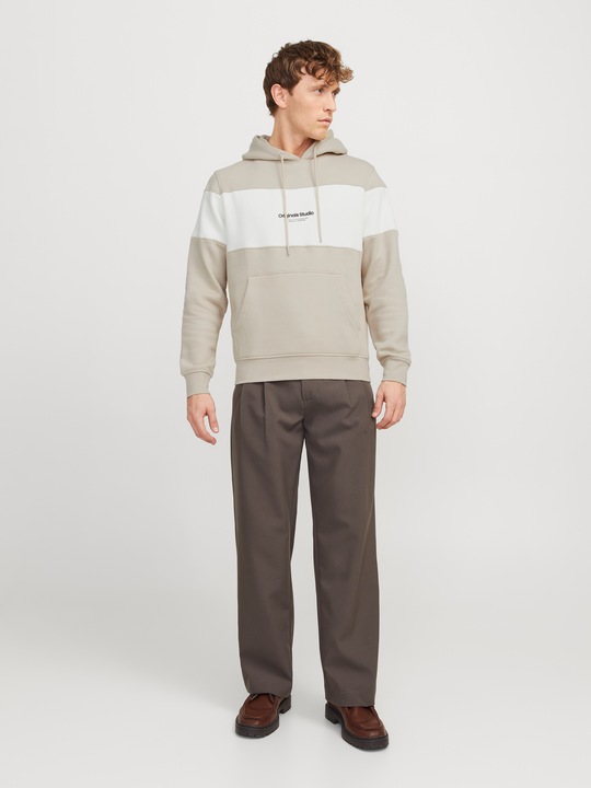 Actual product image Jack & Jones Jorvesterbro Block Sweat Hood Styd Aw24 (XXL)