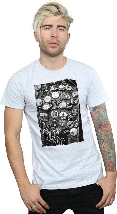 Produktbild AC/DC Badges Collection TShirt (XL)