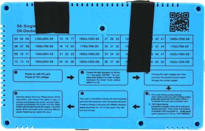 Actual product image OEM iPad Display Tester 2022A (With Test Cable)
