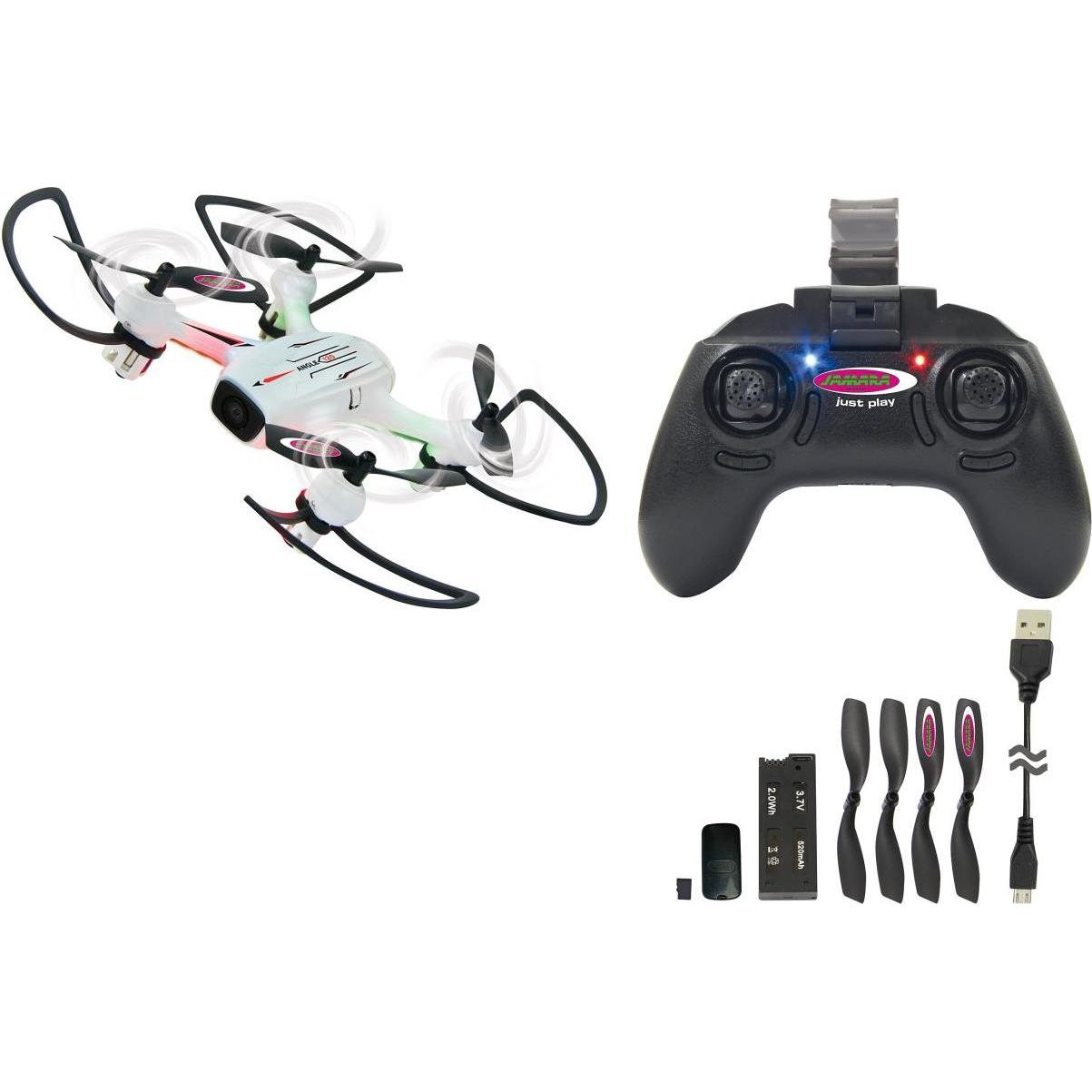 Jamara Angle 120 Altitude HD Wifi FPV (10 min, 60 g), Drohne, Weiss