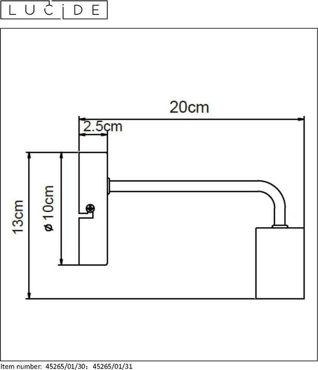Actual product image Lucide Scott (E27)