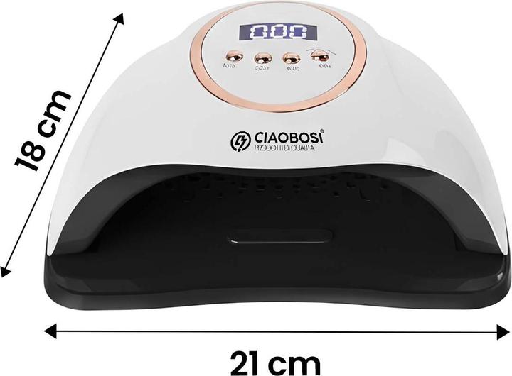Actual product image Avizar UV/LED Nagellampe 20 W mit Digital Timer