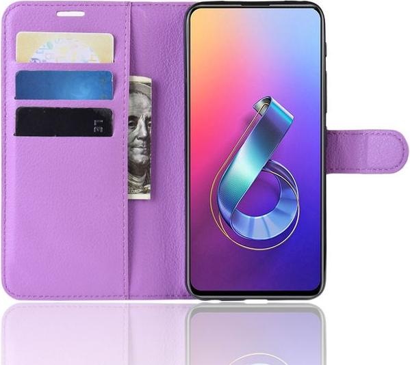 Produktbild MU Classic Litchi Leder Bookcover Series (Asus Zenfone 6)