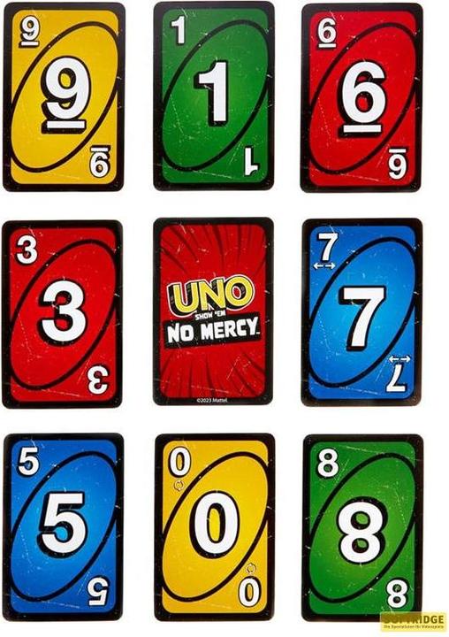 Produktbild Mattel Games Uno No Mercy (Deutsch)