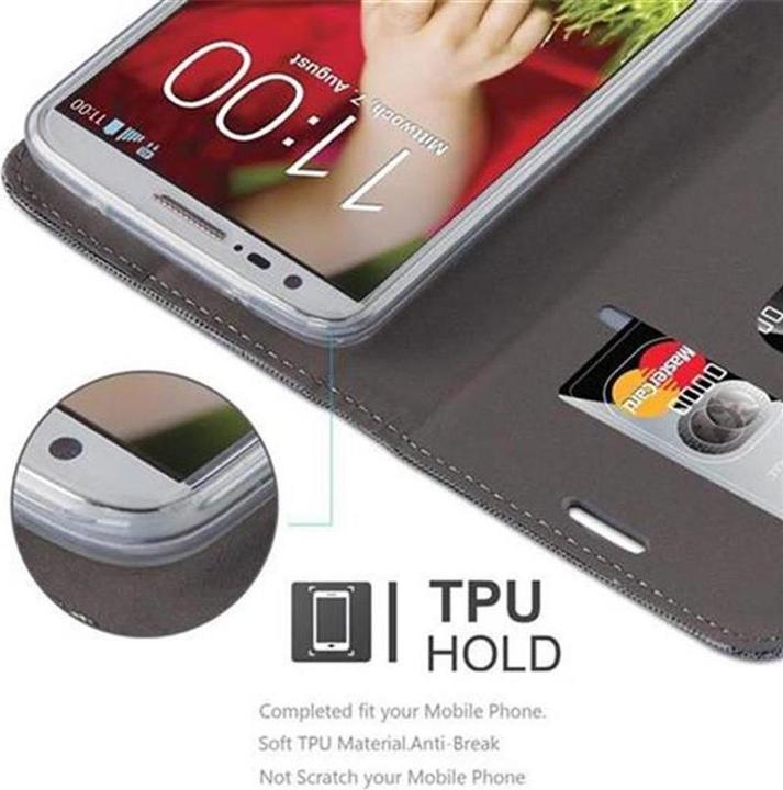 Actual product image Cadorabo Book Jeans Optics Cover (LG G2)