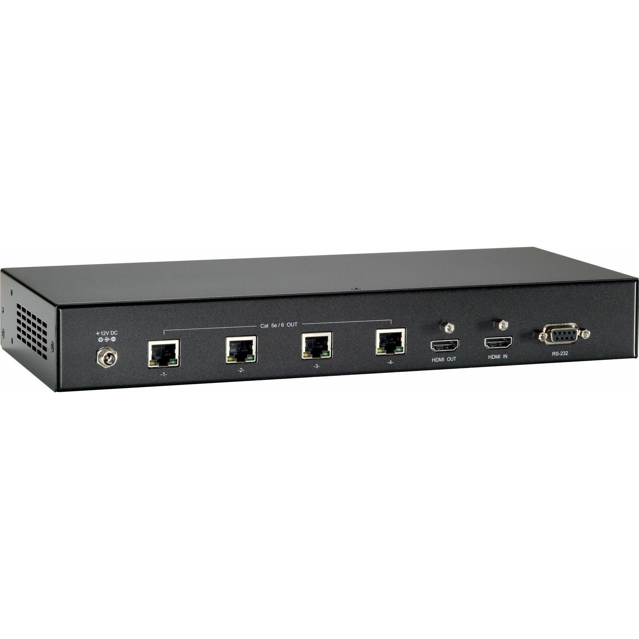 LevelOne HVE-9214T HDMI su trasmettitore Cat.5, Switch box