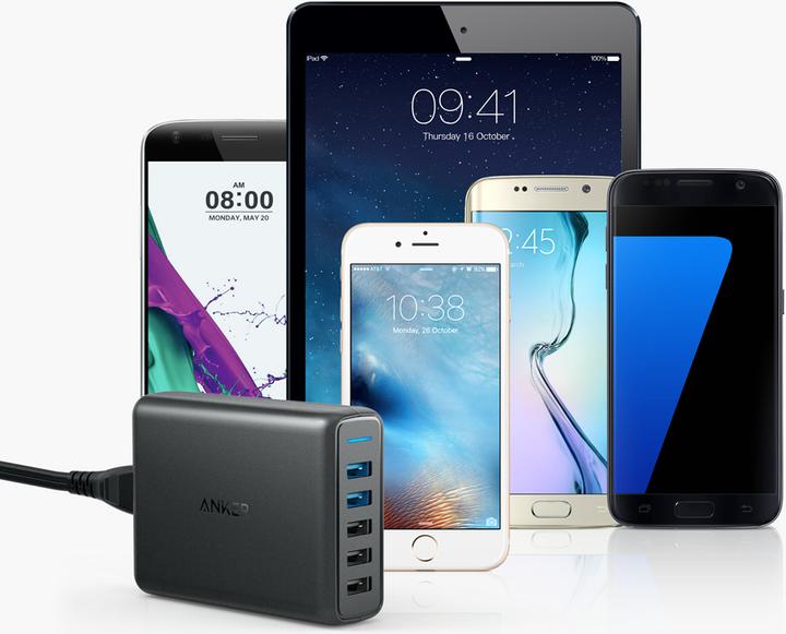 Image du produit Anker PowerPort Speed 5 (63 W, 5 ports)