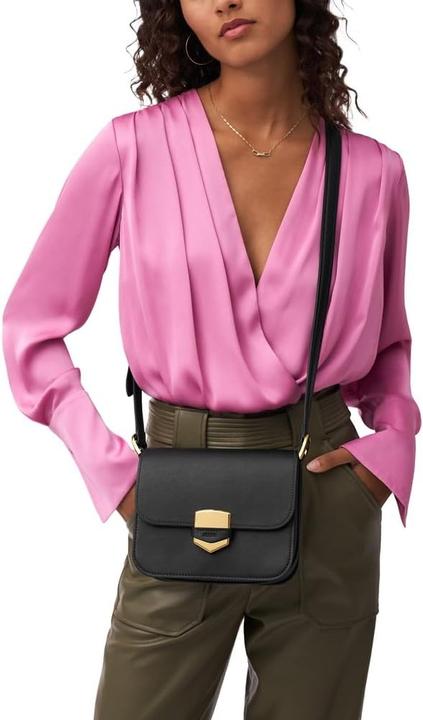 Image du produit Fossil Lennox Sac à bandoulière en cuir 20 cm