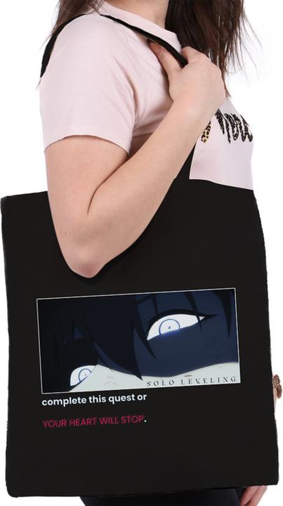 Immagine prodotto ABYstyle SOLO LEVELING - Tote Bag - "Complete this quest"