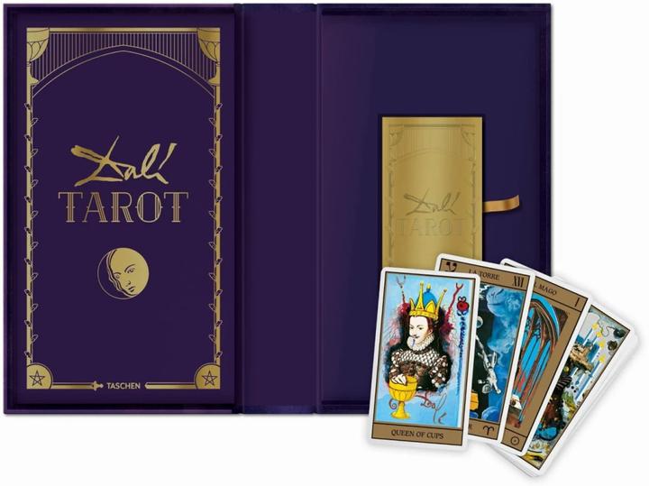 Actual product image Dalí. Tarot (English, French, German, John Fiebig, 2019)