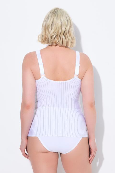 Produktbild Ulla Popken Shaping-Hemd, Nadelstreifen, ohne BH tragbar (95 D)