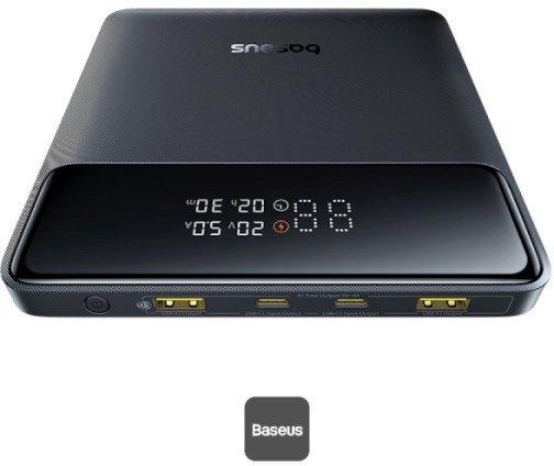 Actual product image Baseus Powerbank Blade H1 20000mAh 100W (czarny) (20000 mAh, 100 W, 74 Wh)