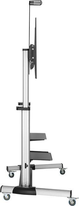 Immagine prodotto LogiLink Carrello per display/proiettore LCD - plastica, alluminio, acciaio - grigio, nero - (100 kg, 60" - 100")