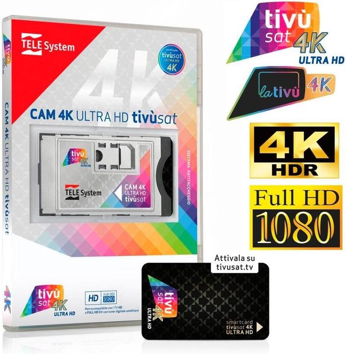 Actual product image Tivu CAM Tivusat 4K Ultra HD (Other, CI module)