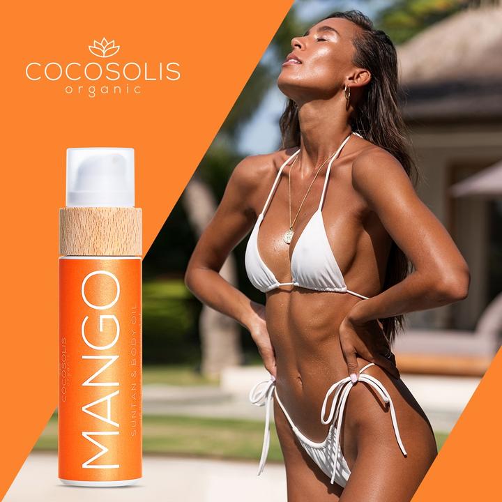 Actual product image Cocosolis Mango (Self tanning oil, 110 ml)