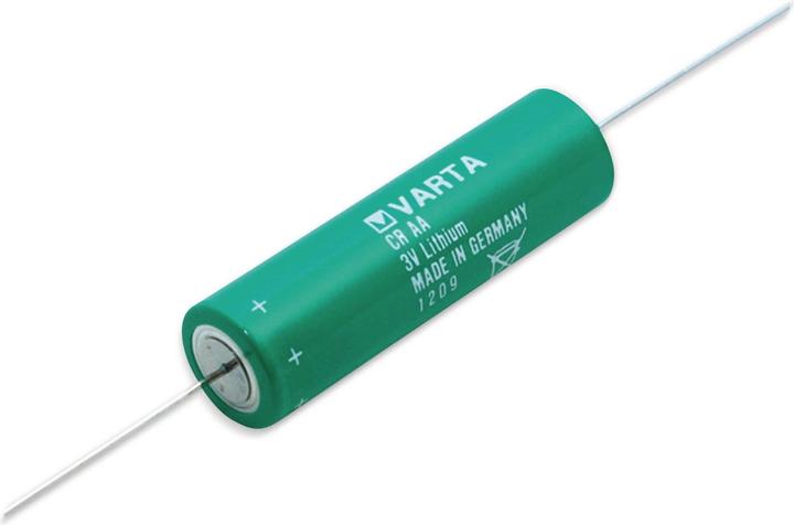 Produktbild Varta Lithium-Batterie CR AA-CD, mit Axialdraht, 3 V-, 2000 mAh (AA, 2000 mAh)