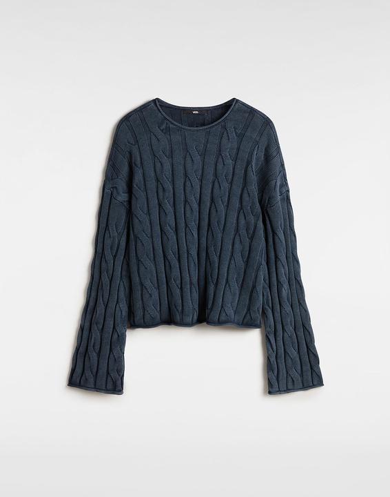 Produktbild Vans Mila Cable Knit Crop PARISIAN NIGHT (M)