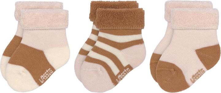 Lässig Socken Rosa Karamell 3er-Set Gr. 12 - 14 (3er Pack, 12 - 14)