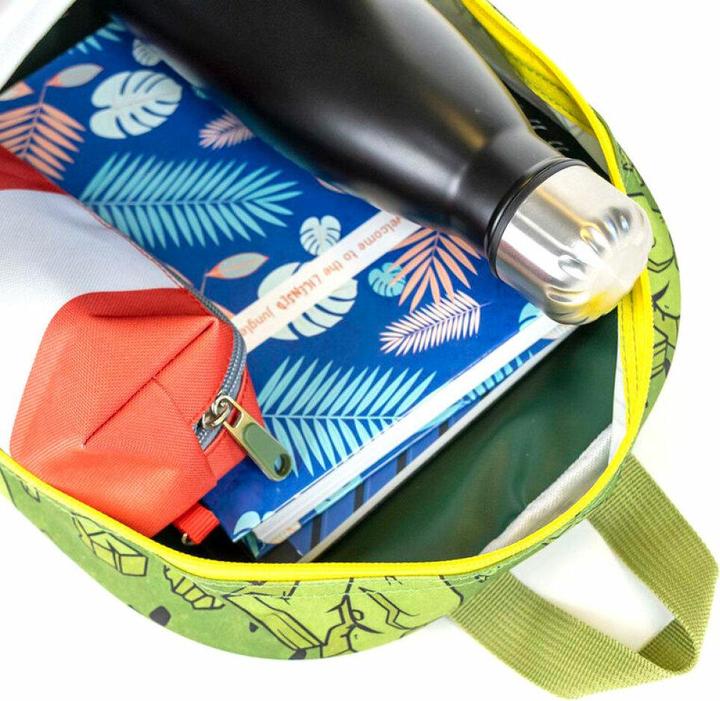 Actual product image School rucksack The Avengers green 25 x 31 x 10 cm