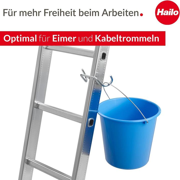 Produktbild Hailo Eimerhaken, Für Hailo-Sprossenleitern