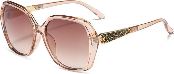 Actual product image Techsuit - Sunglasses Polarized (5599) - for Women with UV Protection, PC - Brown