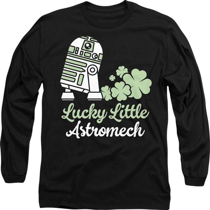 Produktbild Star Wars Lucky Astromech TShirt St PatricksTag (M)