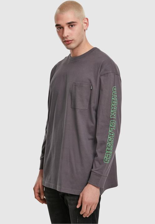 Produktbild Urban Classics Neon Logo Boxy Pocket LS (S)