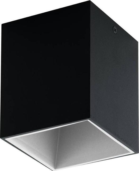 Produktbild EGLO 63193 POLASSO PRO GU10 Anbauspots+Anbauleuchten 100x100mm Schwarz, Weiss (GU10)