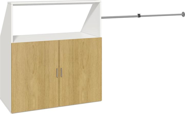 Produktbild VCM Holz Dachschrägen Kleiderschrank Dacho M (90 x 50 x 100 cm)