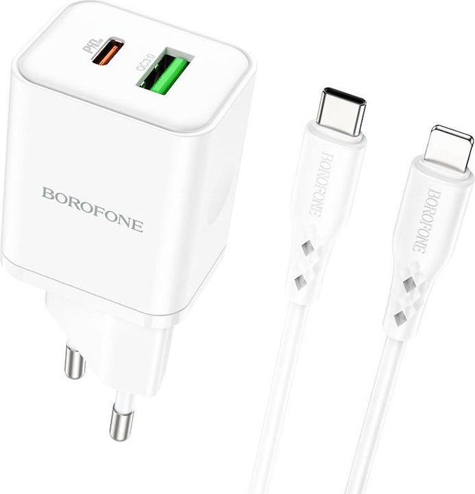 Produktbild Borofone Ladegerät inkl. Kabel Lightning (18 W)