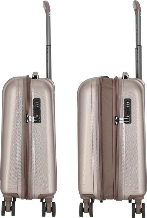 Produktbild Polestream Moonrock 4 Rollen Kabinentrolley 55 cm mit Dehnfalte (34 l)