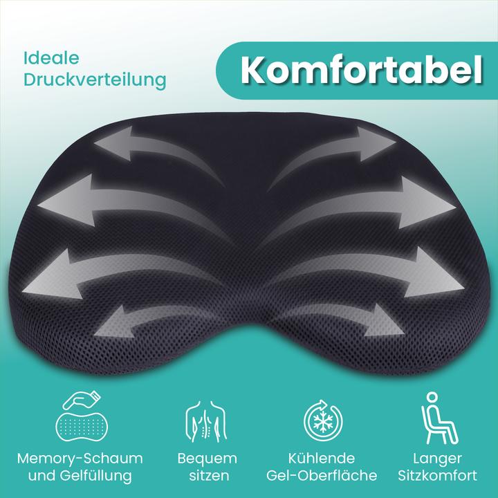 Produktbild Aktivshop Sitzkissen aktiv mit Gel (43 x 46 x 5 cm)