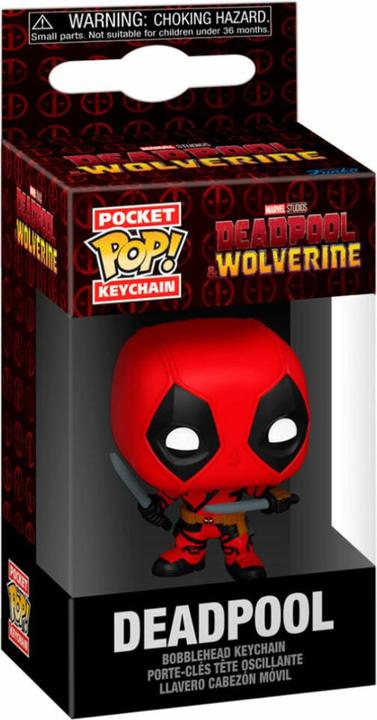 Produktbild Funko Pocket POP Keychain Marvel Deadpool & Wolverine Deadpool