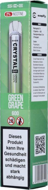 Produktbild SKE Crystal on the go - Green Grape (Frische)