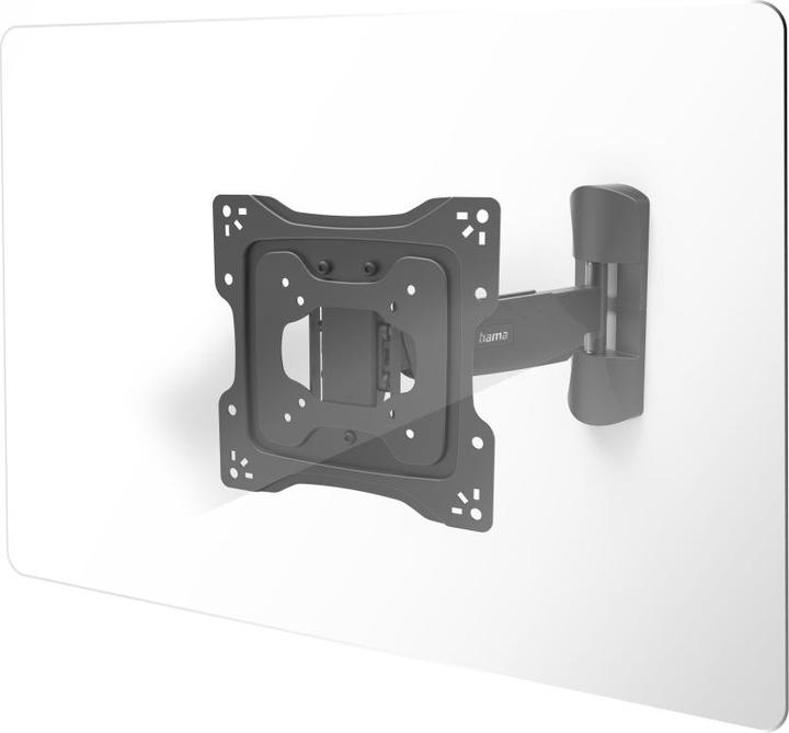 Produktbild Hama TV-Wandhalterung, schwenkbar, neigbar, Diebstahlschutz, 122 cm (48"), 20 kg (Wand, 48", 20 kg)