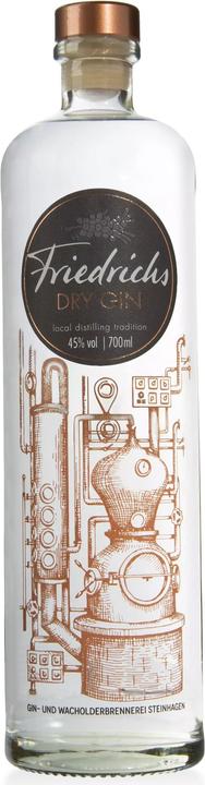 Immagine prodotto Schwarze und Schlichte Friedrichs Dry Gin (1 x 70 cl)