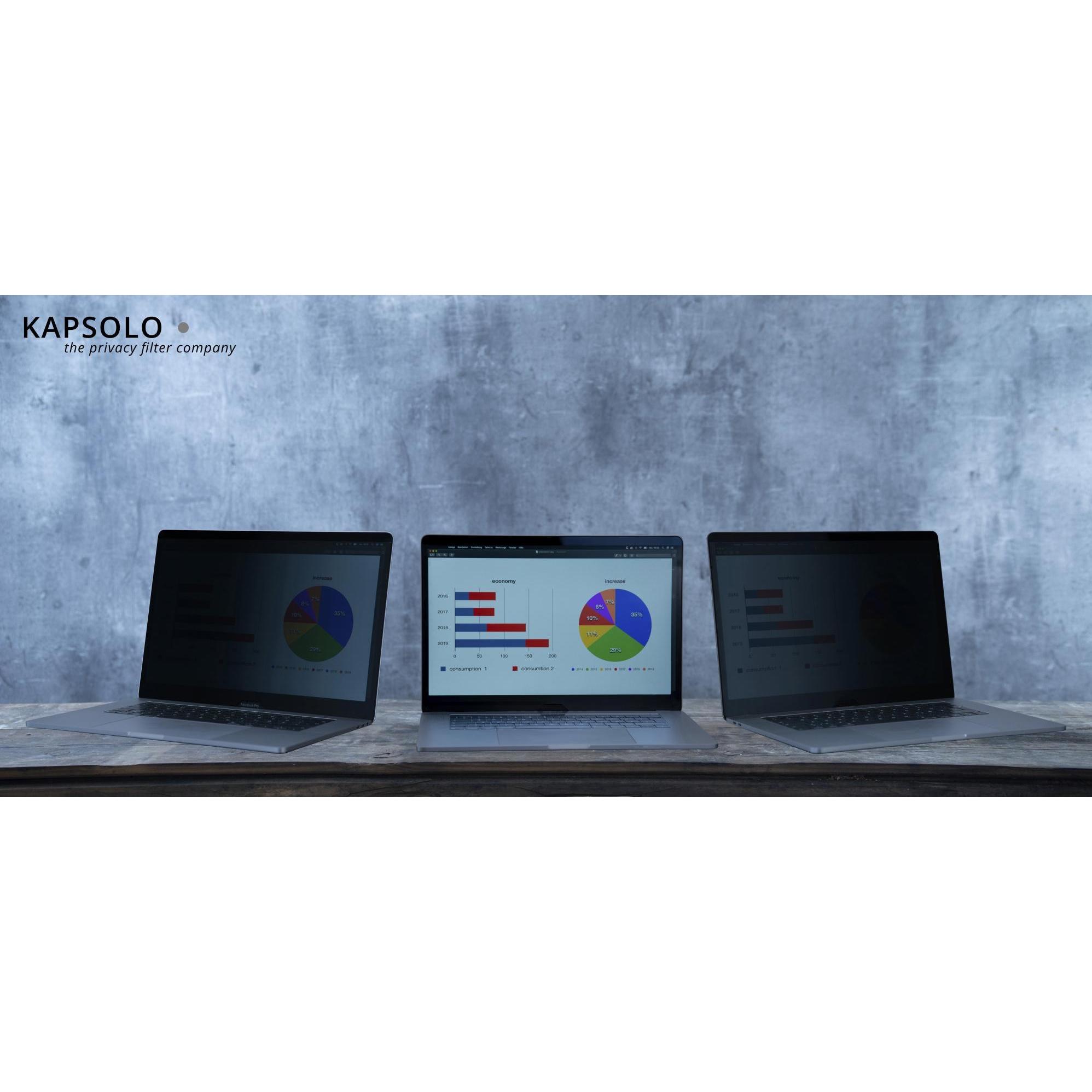 Kapsolo 2 Way Adhesive (12", 16 : 9), Notebook Schutzfolie